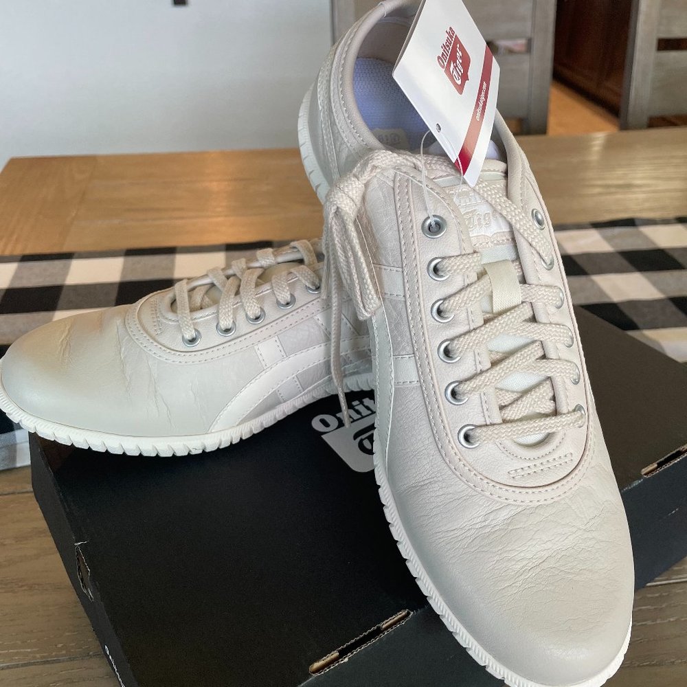 NEW! Onitsuka tiger tsunami shoes oatmeal/cream us unisex 9.5